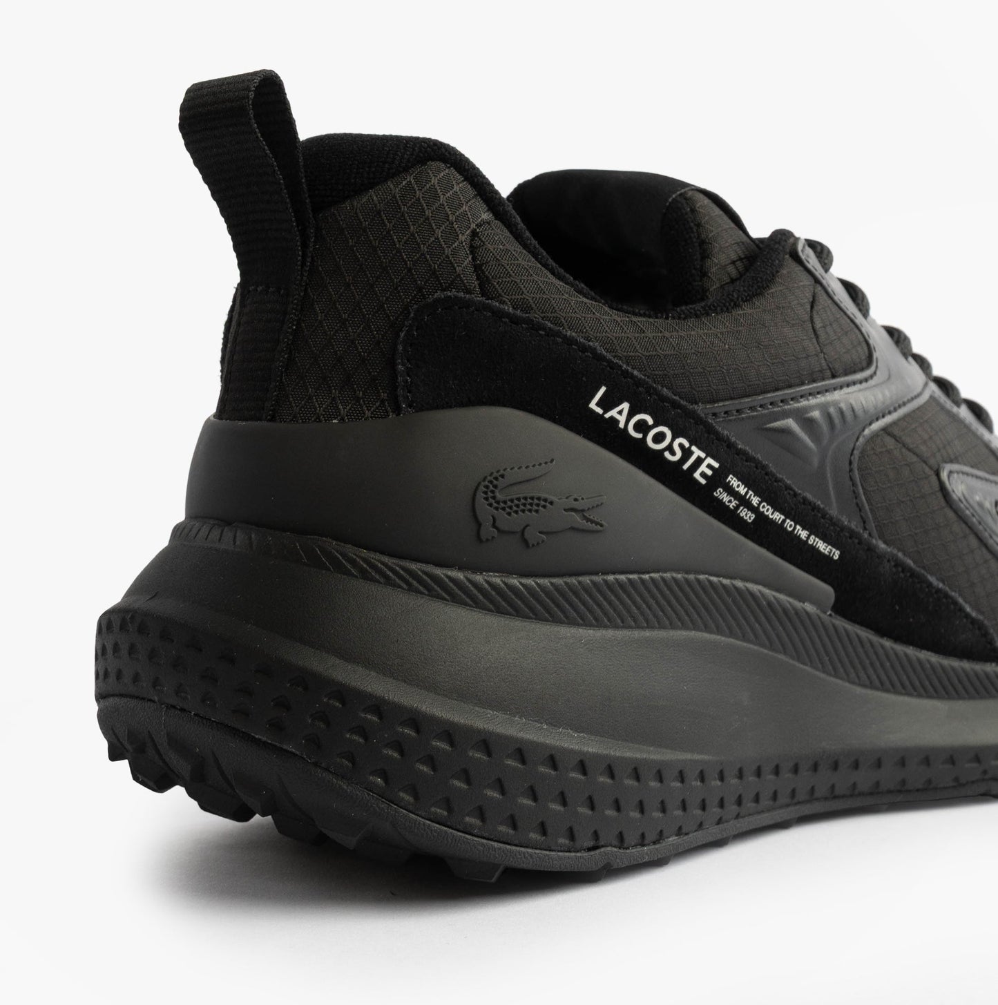 Lacoste L003 EVO Mens Performance Trainers Trainers Black