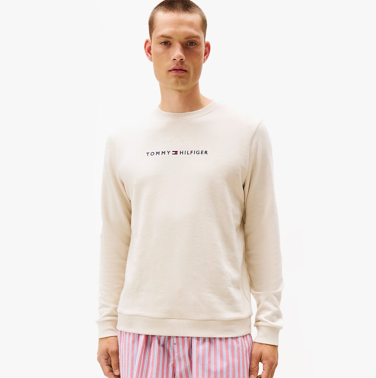 Tommy Hilfiger TRACK TOP Mens Sweatshirts Newsprint