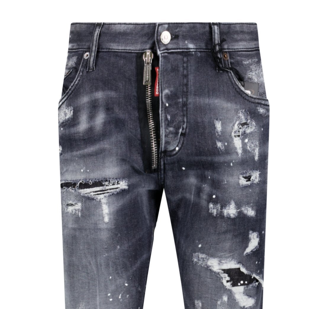 DSquared2 'Super Twinky' Milano Logo Jeans Black