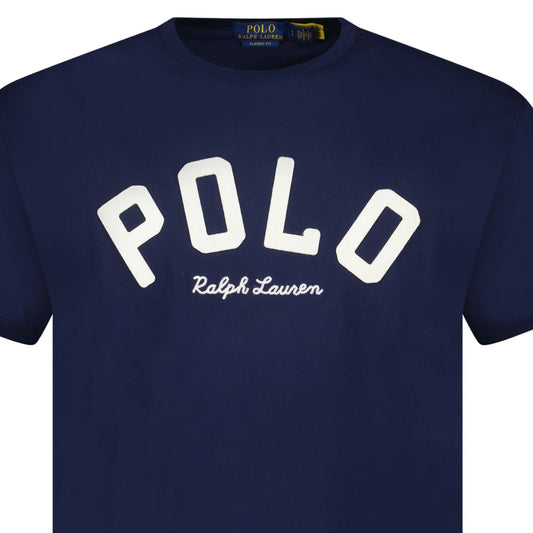 Polo Ralph Lauren College Logo Cruise T-Shirt Navy