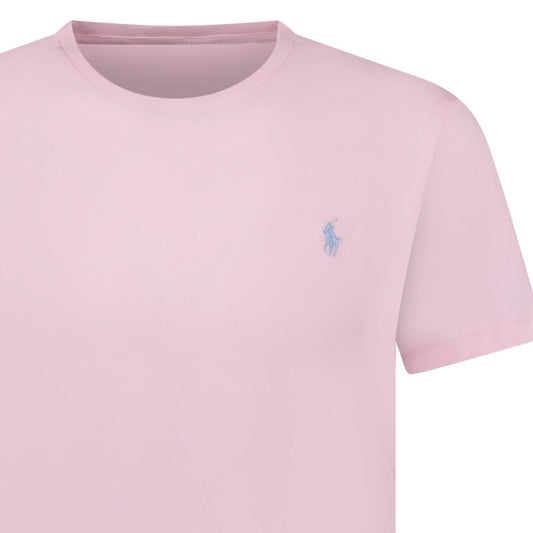 Polo Ralph Lauren Custom Slim Fit T-Shirt in Light Pink