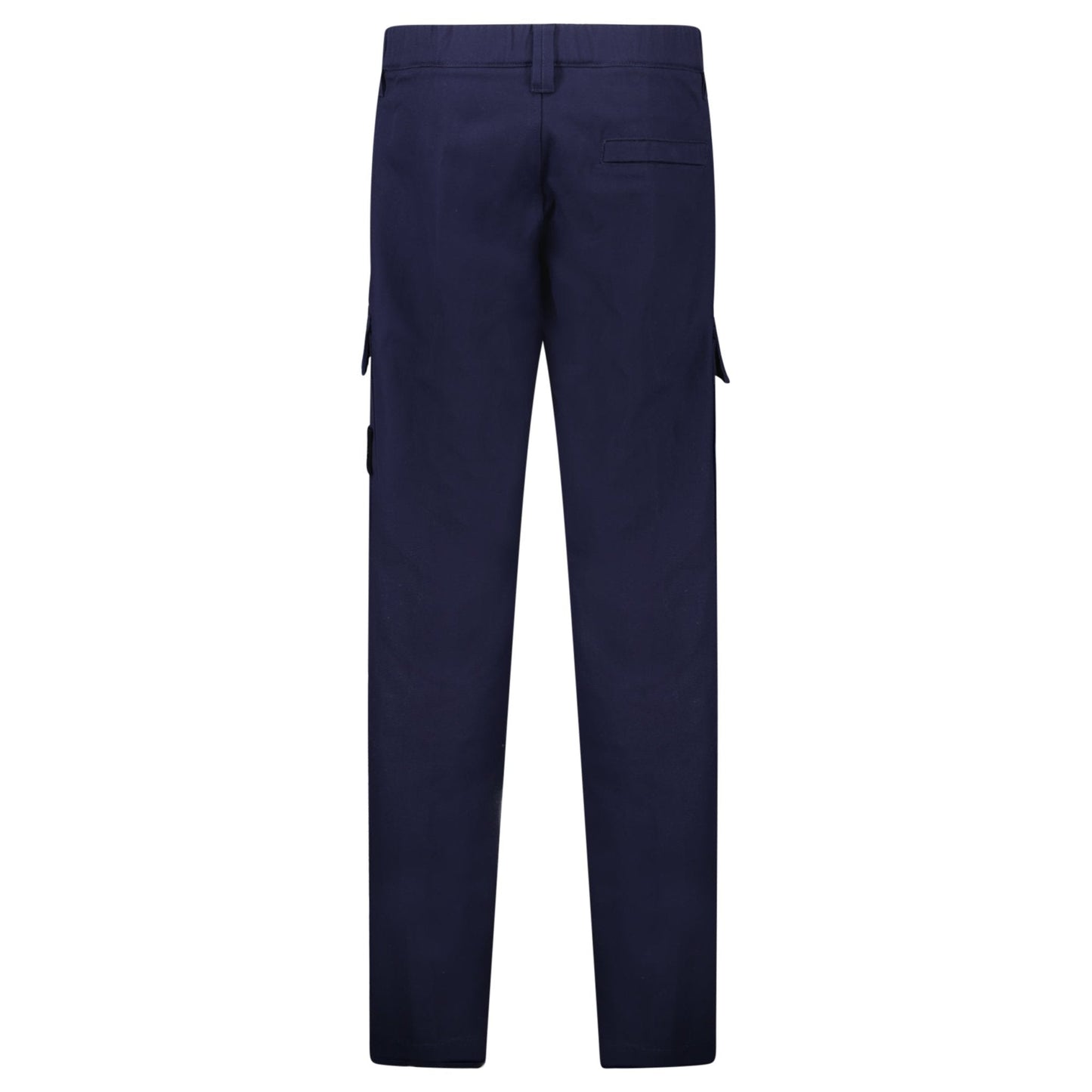 Stone Island Anama Cotton Cargo Trousers in Navy