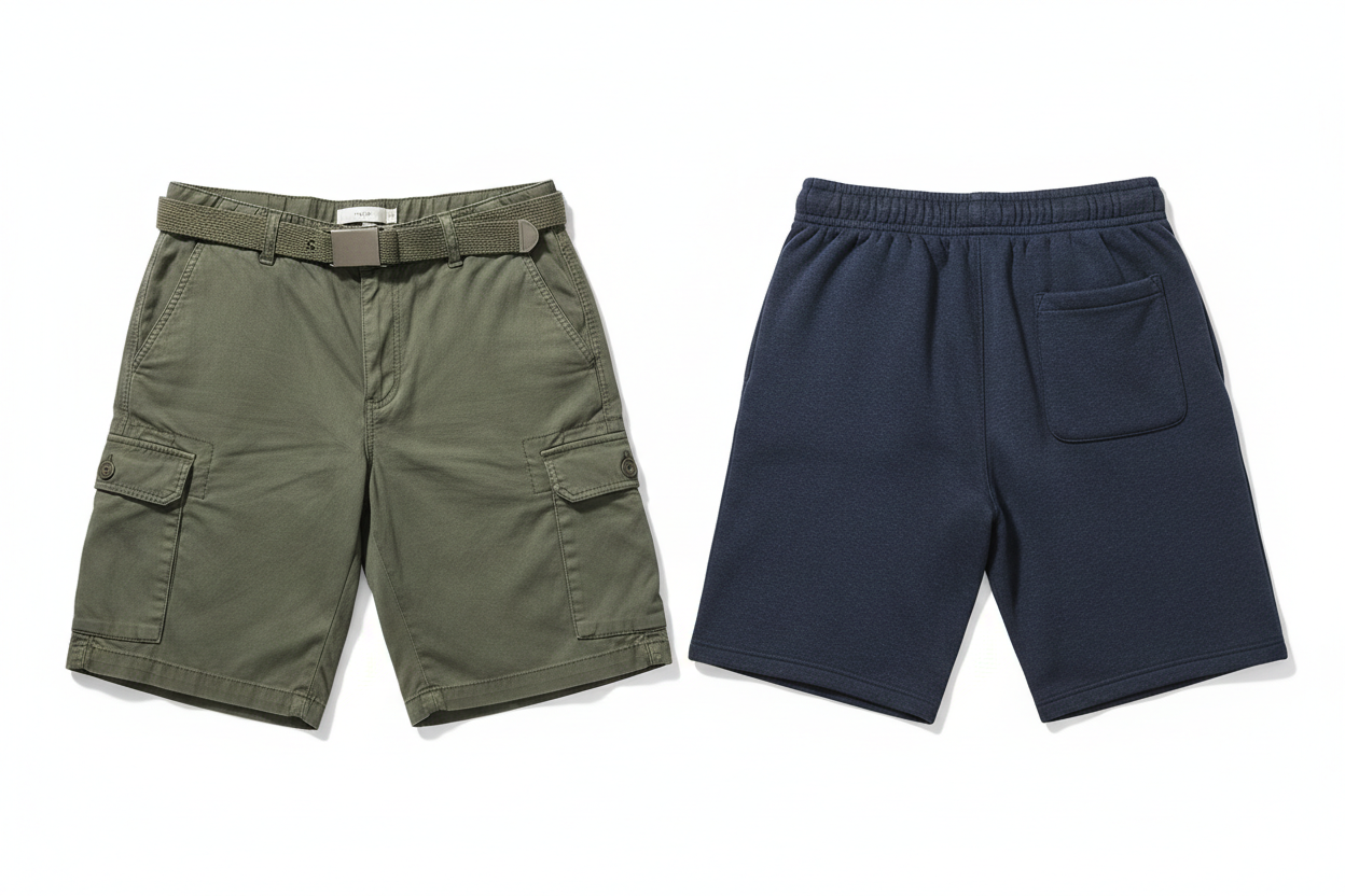 Men´s Cargo Shorts/ Fleece Shorts - The Rising Fenix