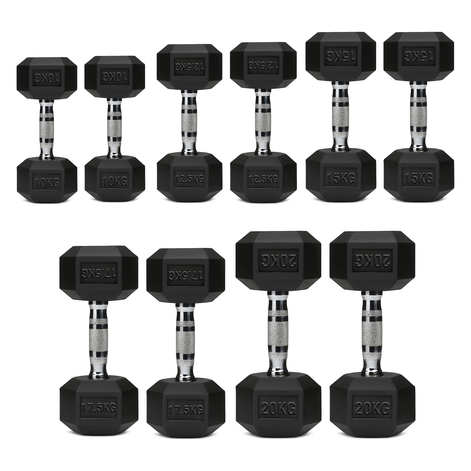 Hex Dumbbells 5 Tier Rack with or without Weights & Bench – Vertical Dumbbell Storage Stand for Home Gym