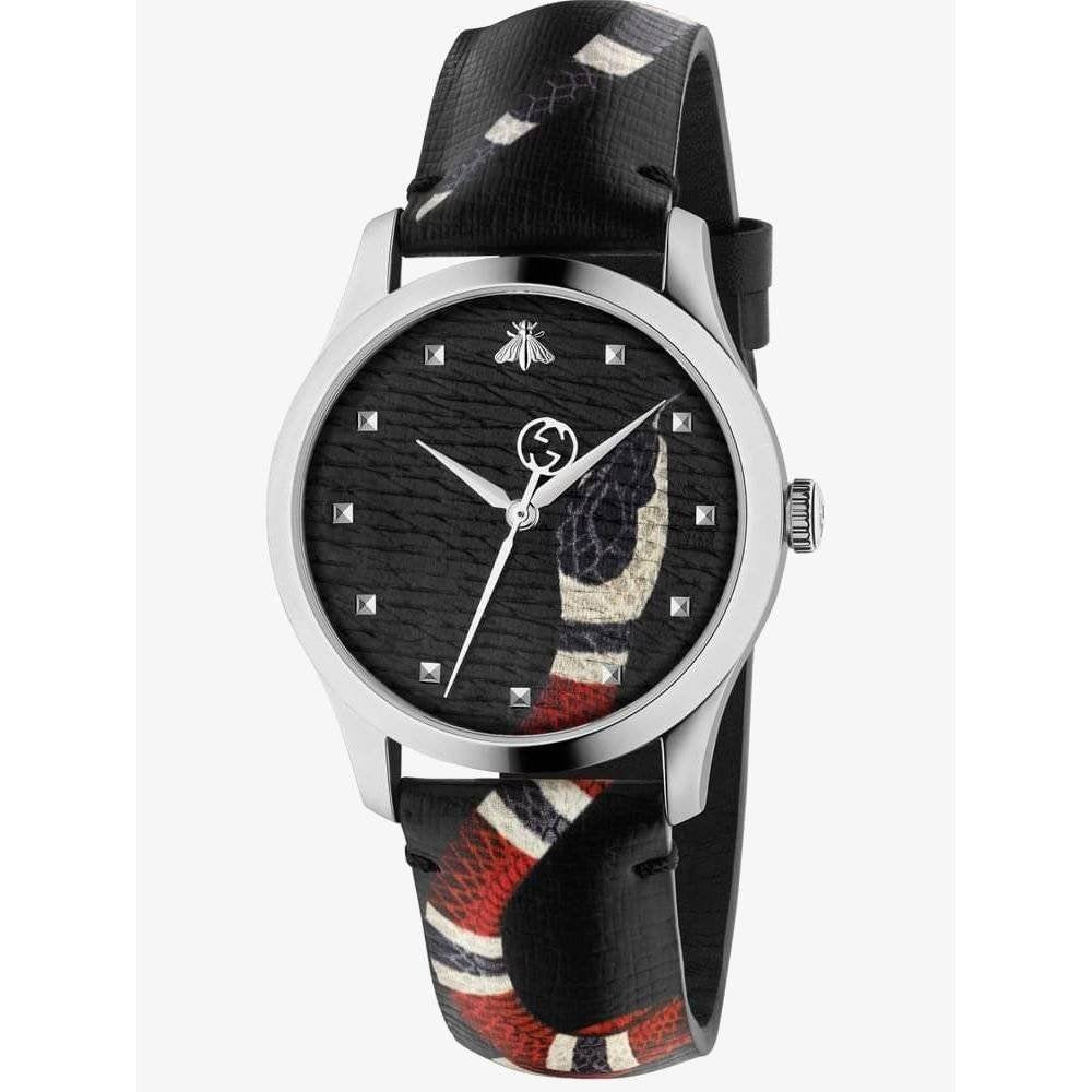 Gucci watch YA1264007 G-TIMELESS Snake Motif