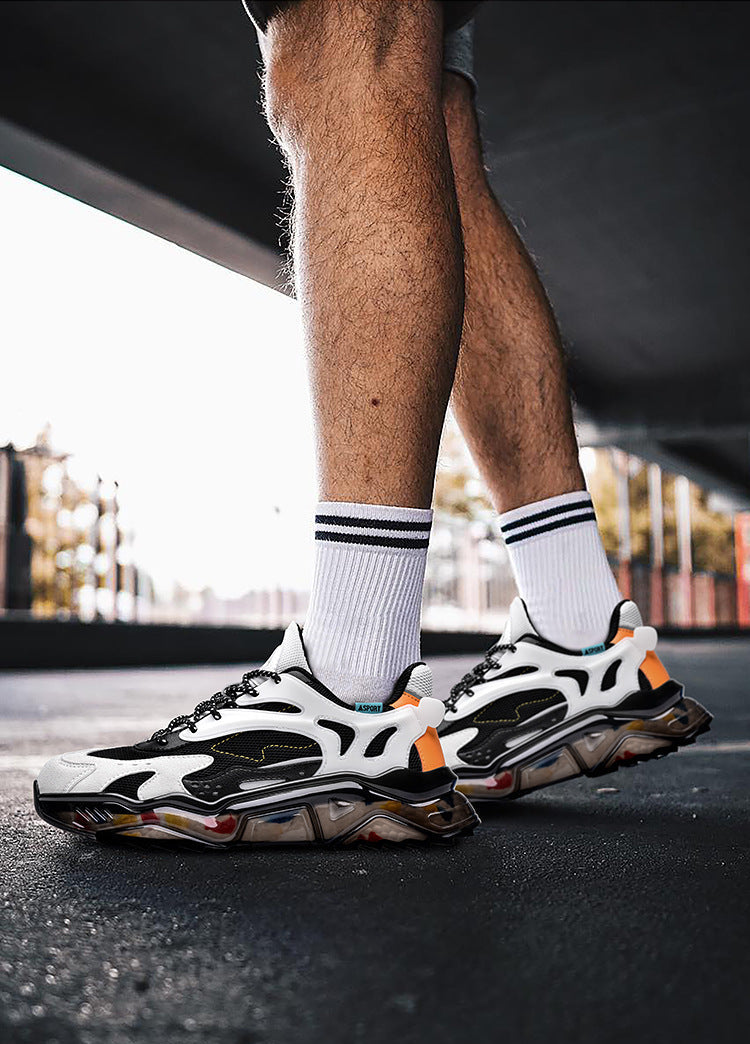 Flying Woven Breathable Sports Casual Running Shoes