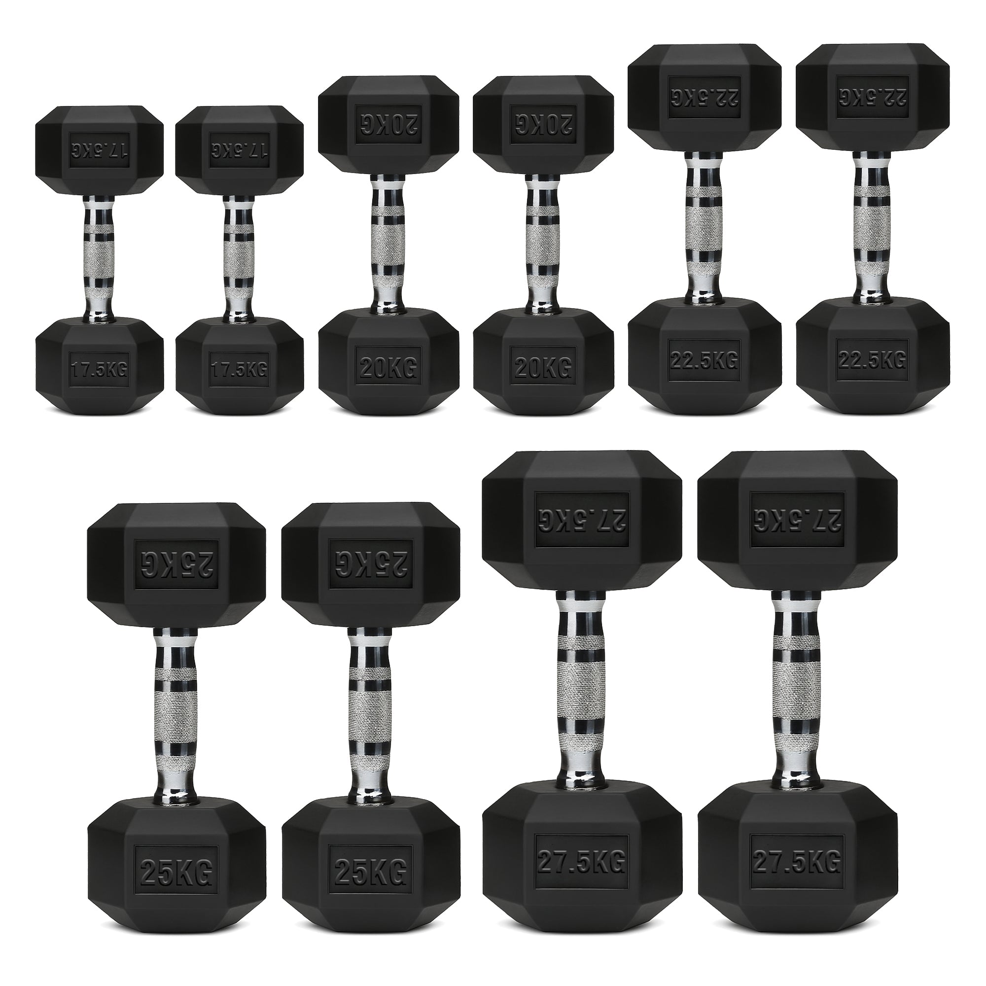 Hex Dumbbells 5 Tier Rack with or without Weights & Bench – Vertical Dumbbell Storage Stand for Home Gym