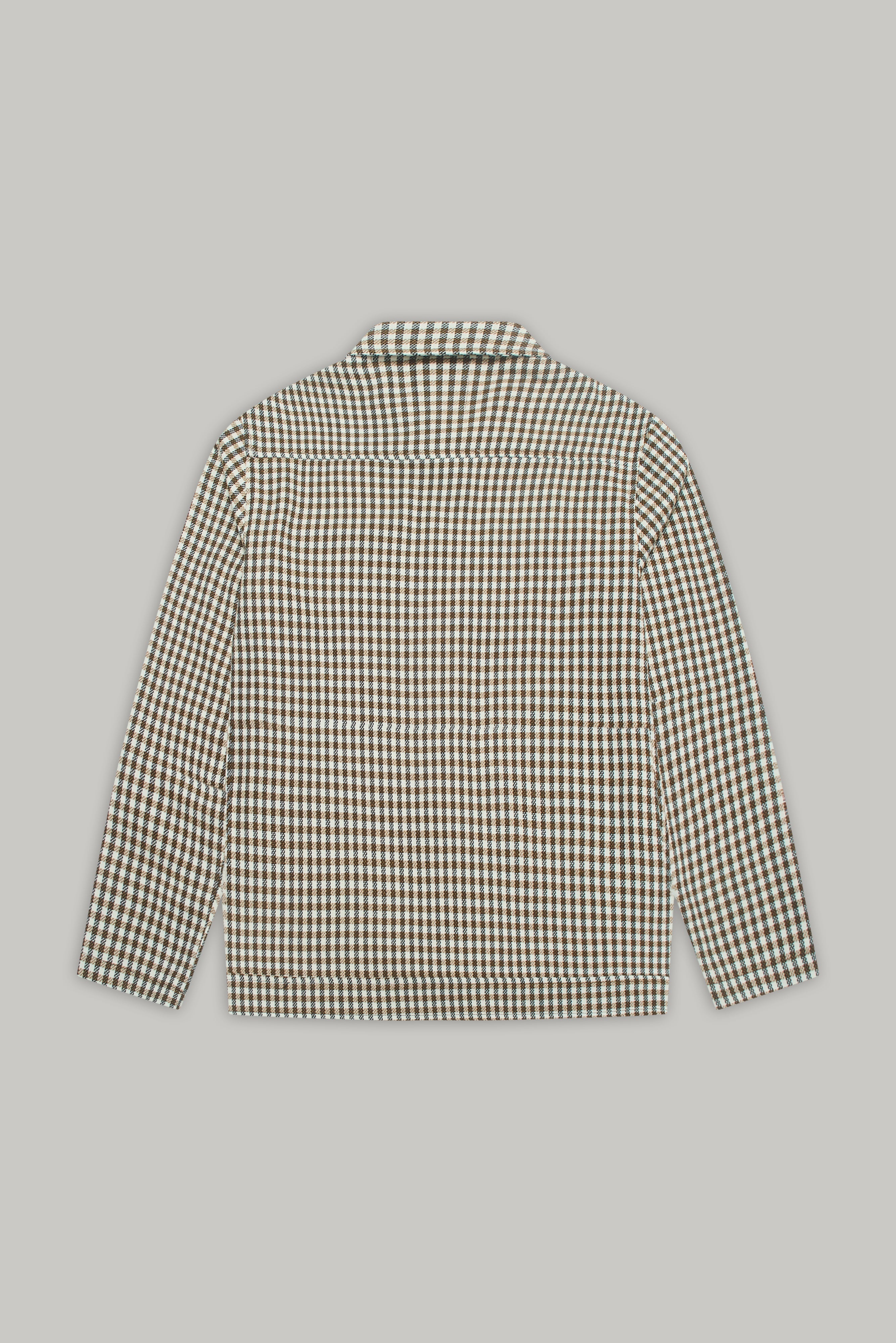 Turner Shacket - Tan Check Silvia