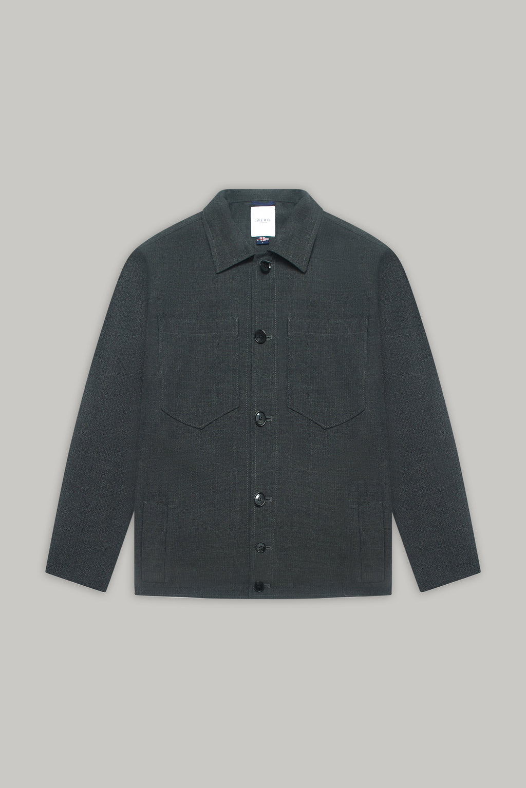 Turner Shacket - Grey Vigevano