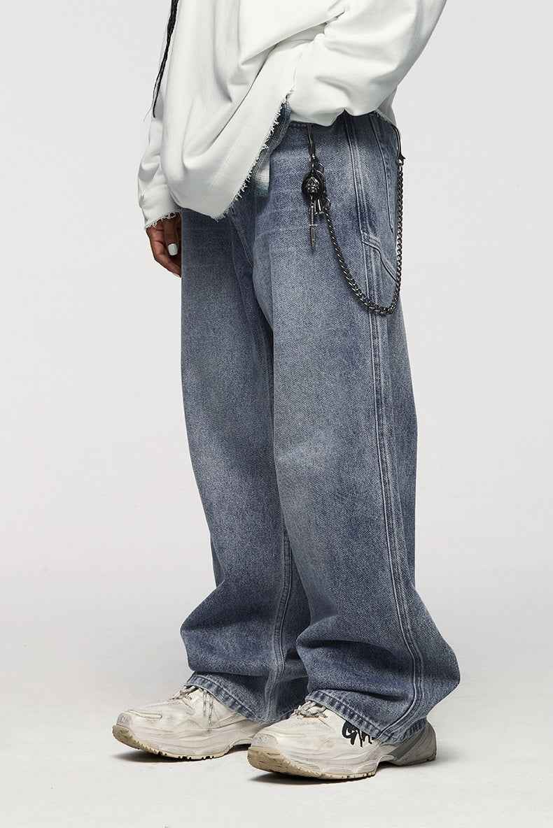 Fashion Street Loose Casual Pants for Men - Straight Fit