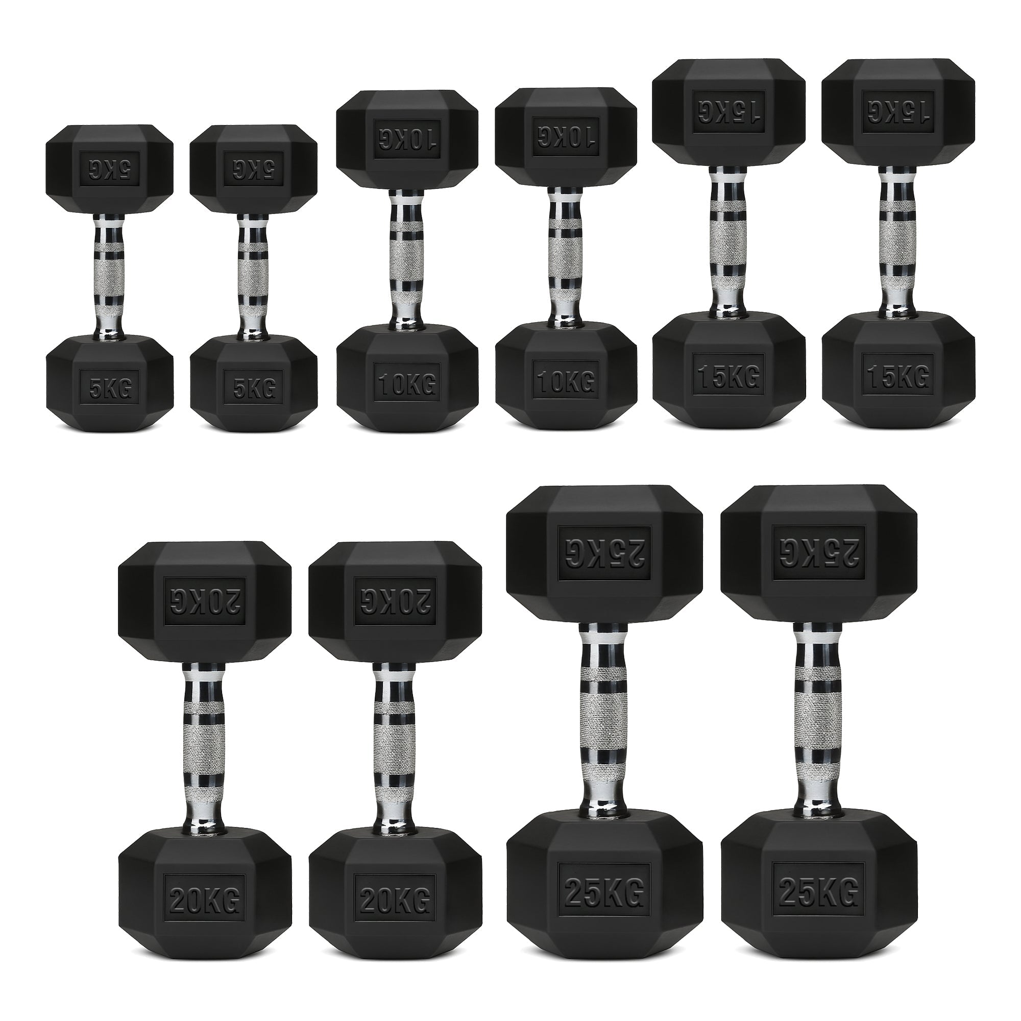 Hex Dumbbells 5 Tier Rack with or without Weights & Bench – Vertical Dumbbell Storage Stand for Home Gym