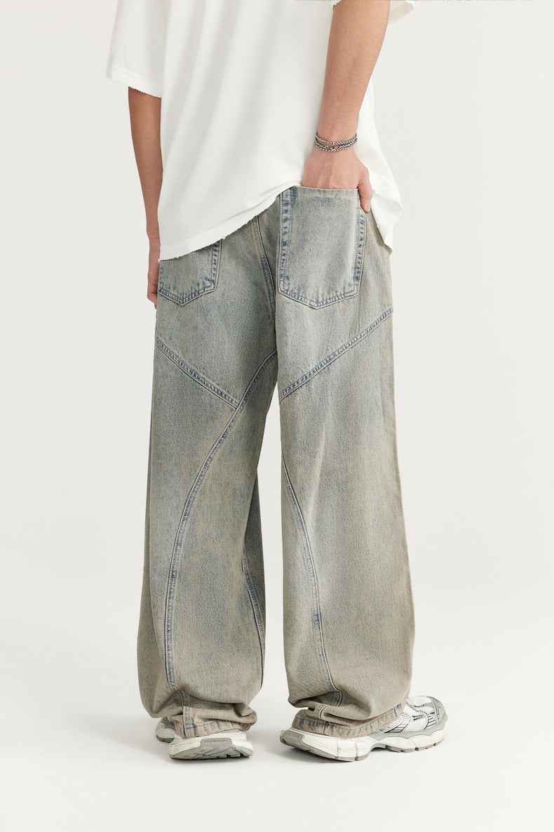 Fashion Street Loose Casual Pants for Men - Straight Fit