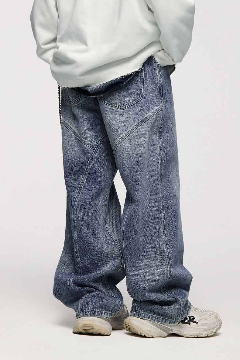 Fashion Street Loose Casual Pants for Men - Straight Fit