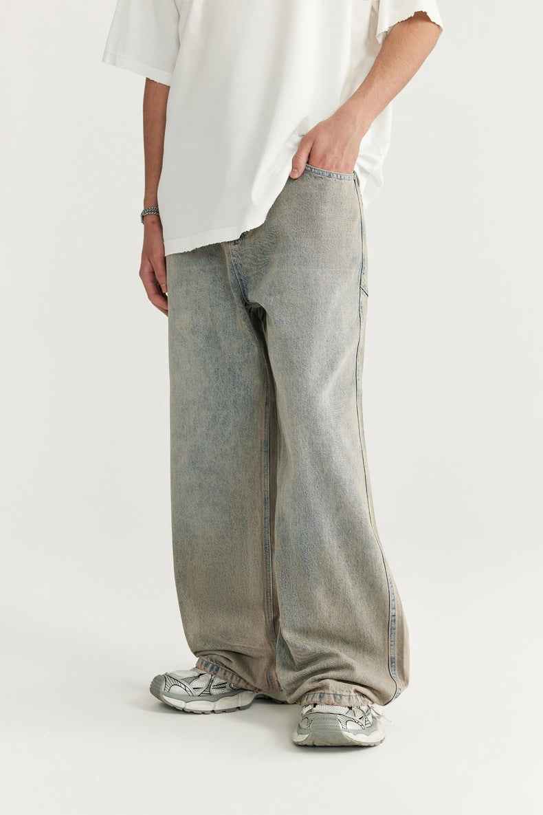 Fashion Street Loose Casual Pants for Men - Straight Fit