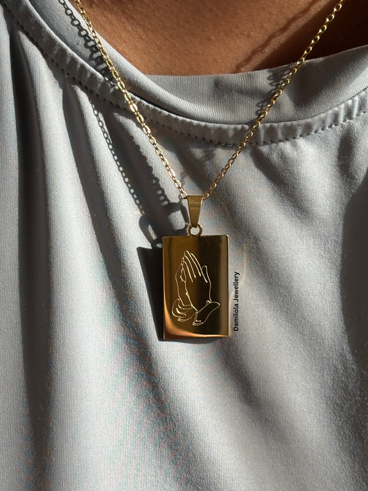 ‘So Do Not Fear’ Necklace - Gold/Silver - Double Sided