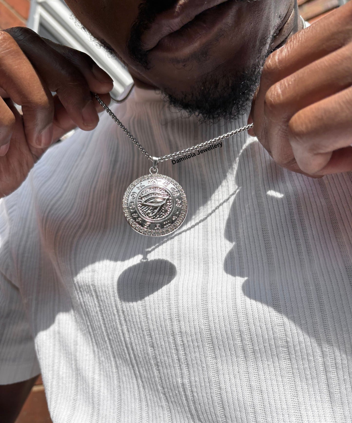 Diamanté Eternal Eye of the Divine Necklace