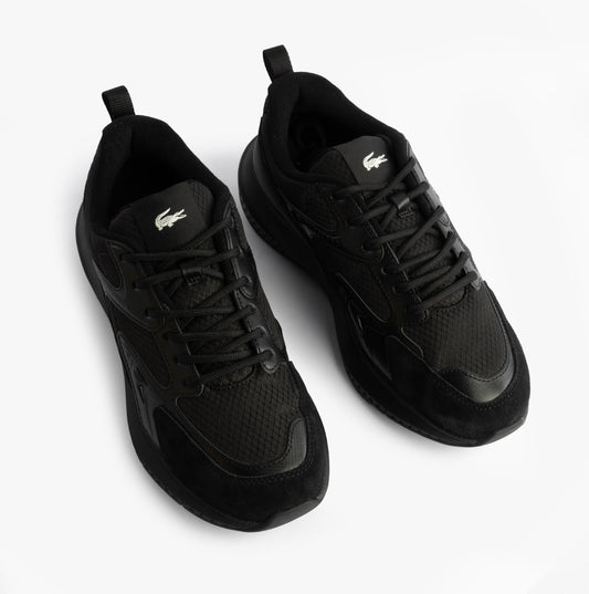 Lacoste L003 EVO Mens Performance Trainers Trainers Black