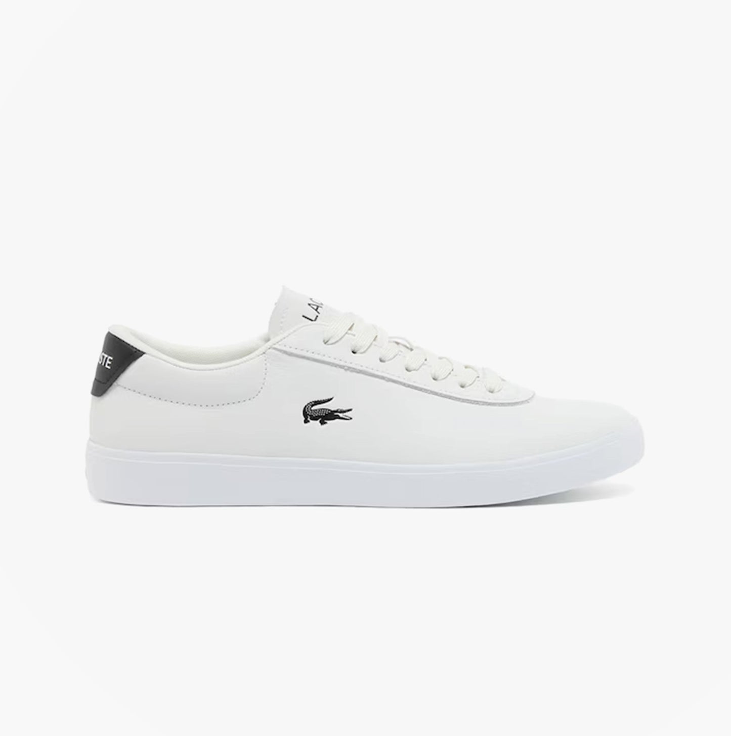 Lacoste BASESHOT EVO Mens Court Trainers Trainers White/Black