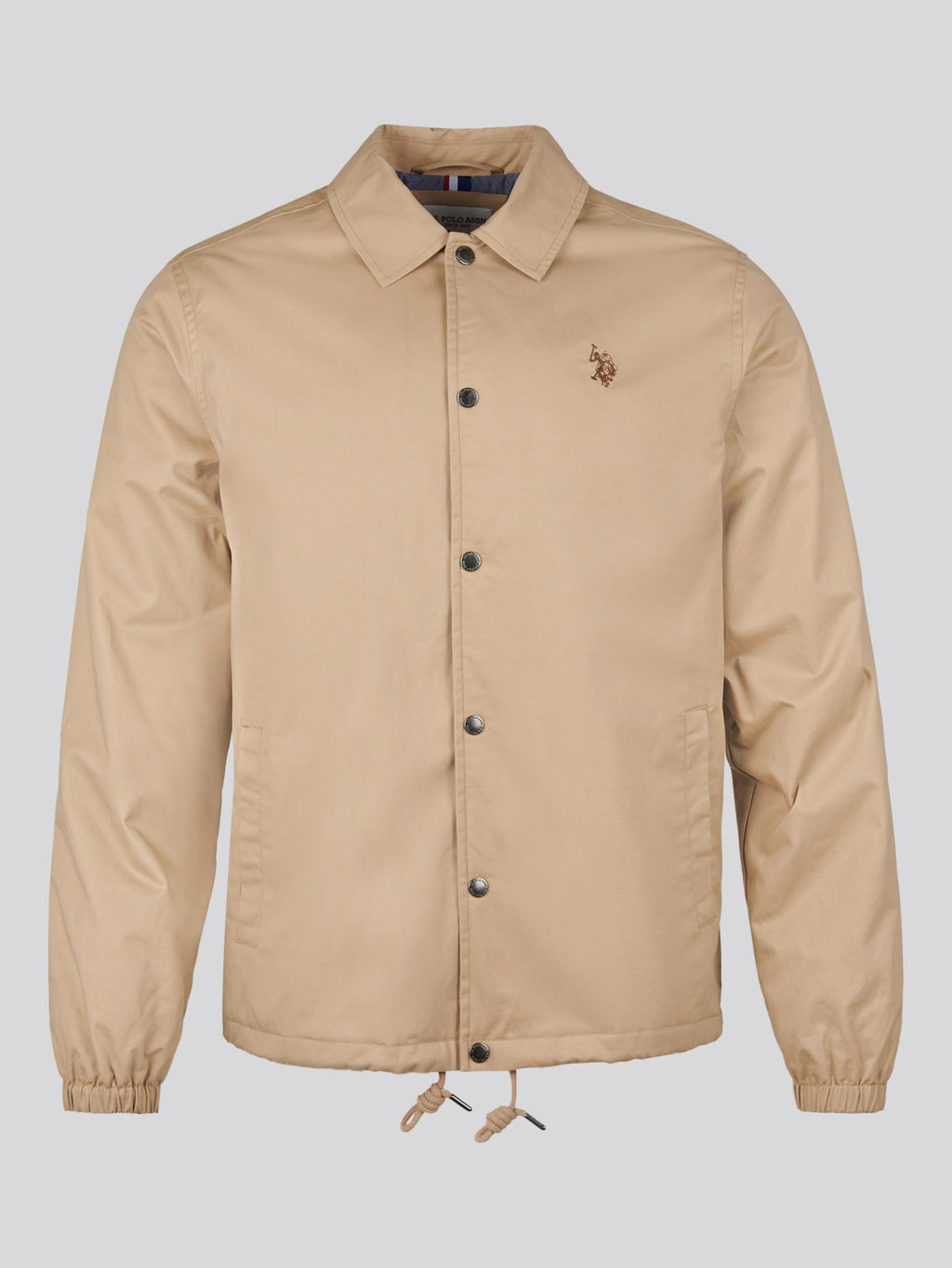 Mens Modern Cotton Coach Jacket Cornstalk