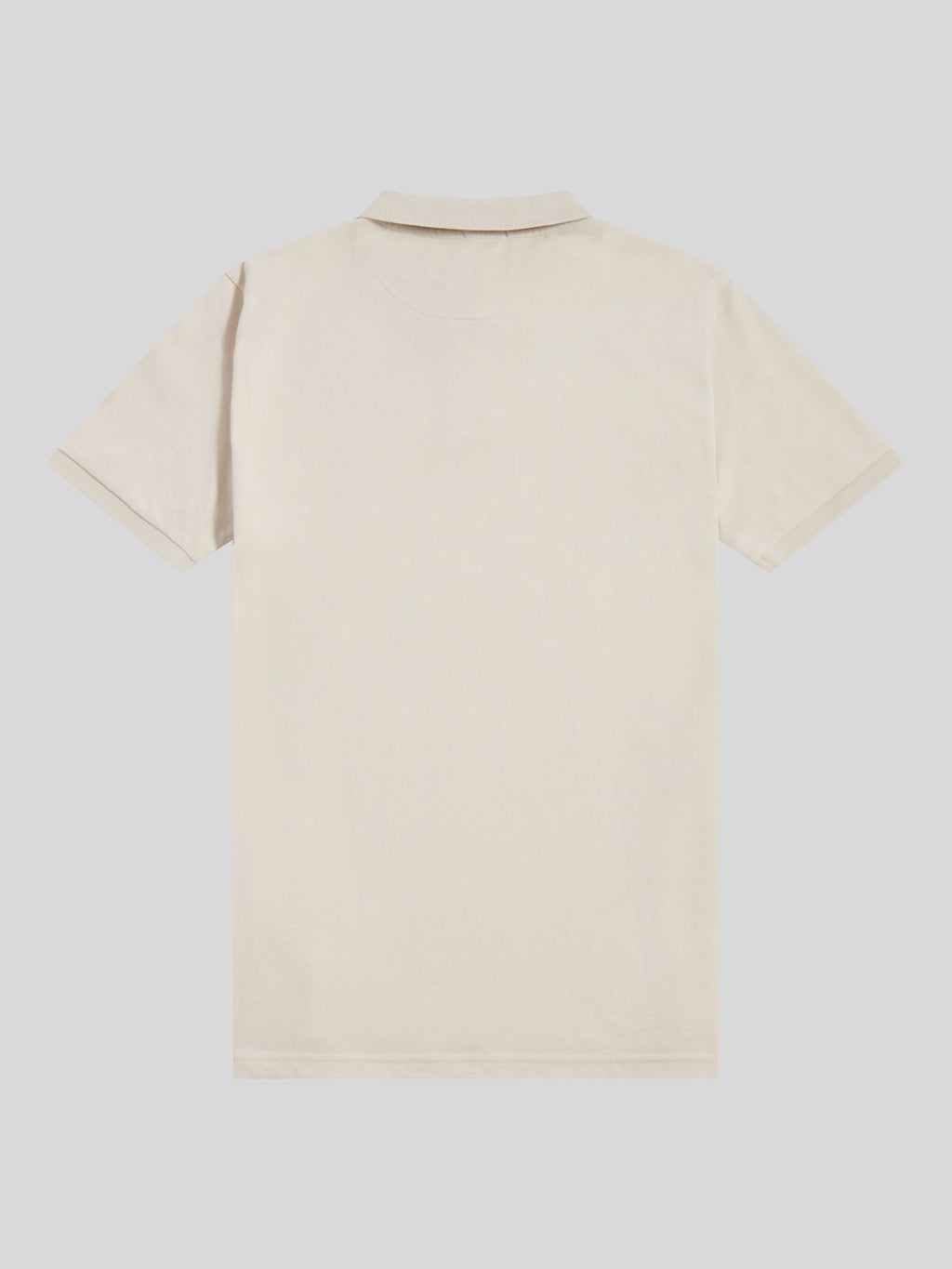 Mens Double Horsemen Polo Shirt Beige