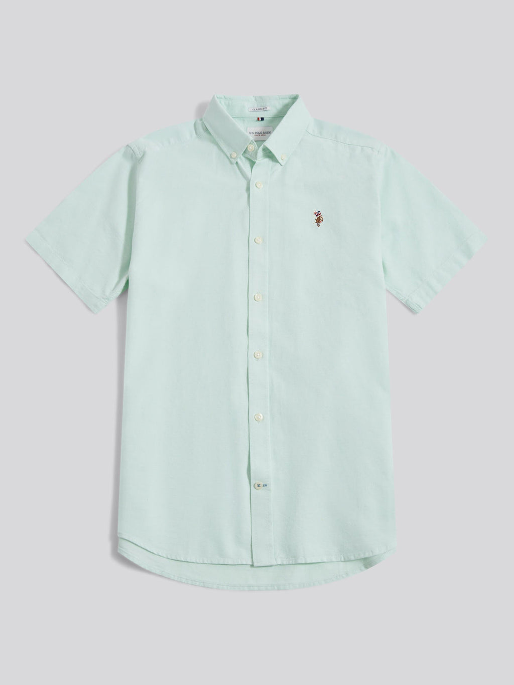 Mens  Short Sleeve Oxford Shirt Bay
