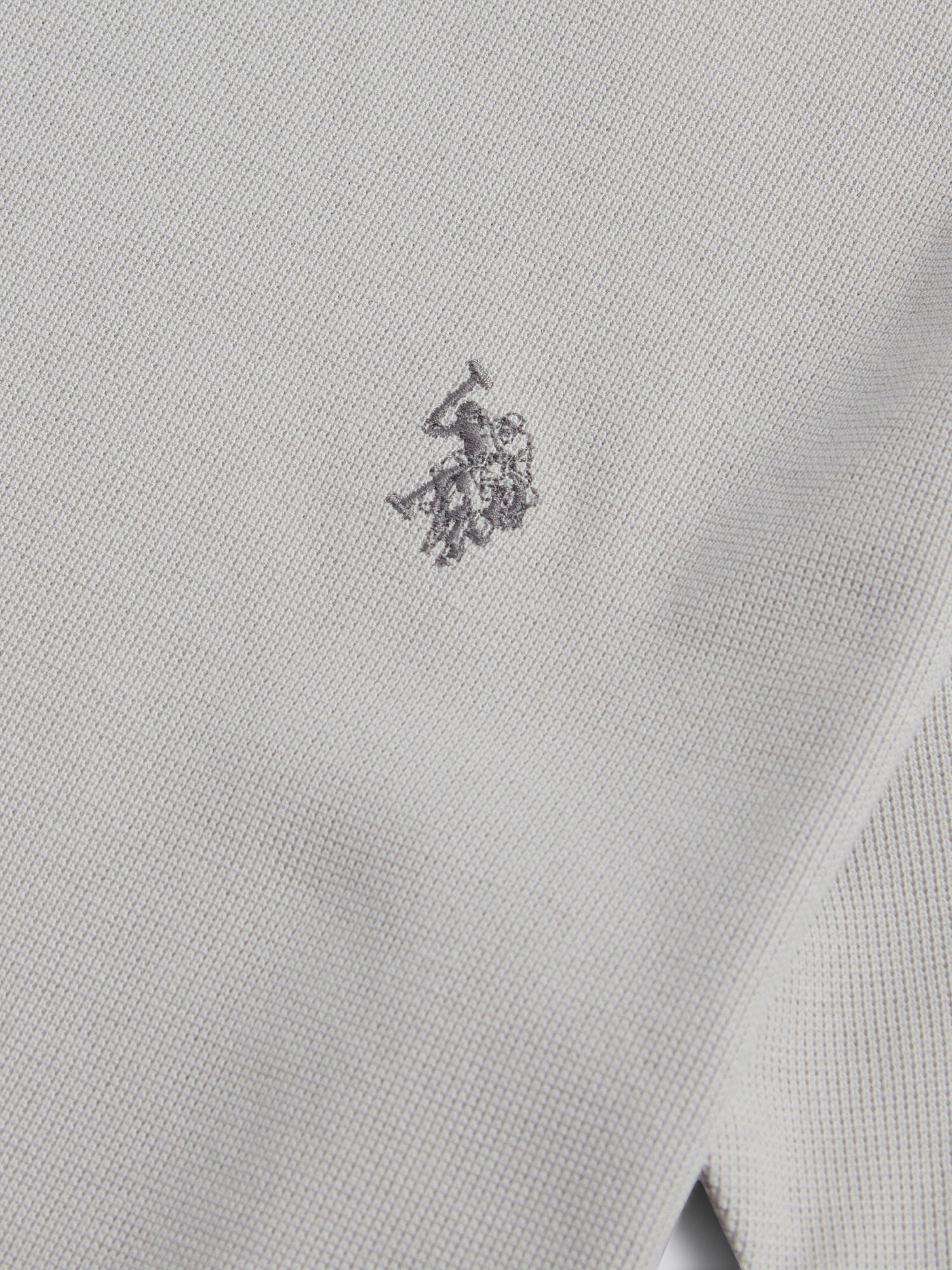 Mens Knit Texture Jersey T-Shirt in High Rise