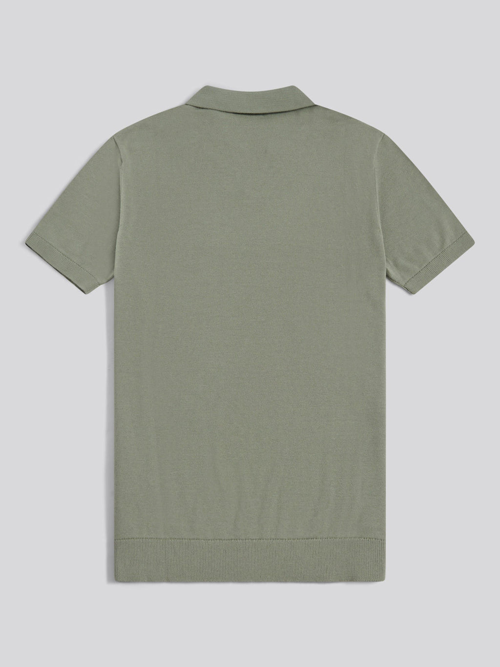 Mens Combed Cotton Double Horsemen Revere Polo Shirt Sea Spray