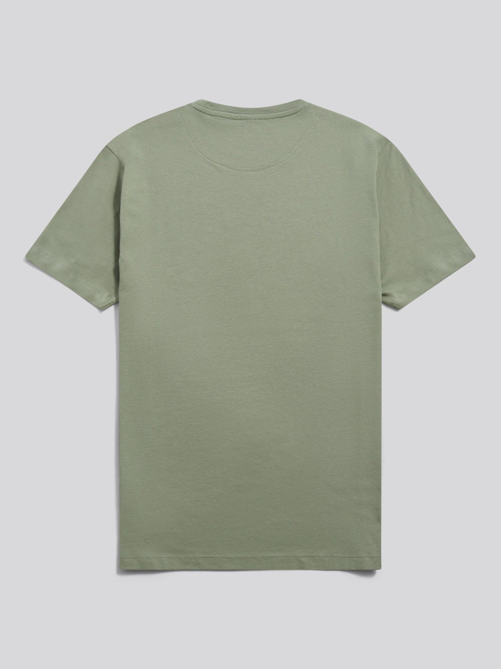 Mens Minimal Circle Print T-Shirt Sea Spray