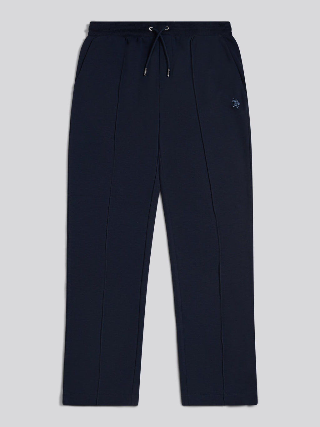 Mens Interlock Pintuck Joggers Dark Sapphire Navy