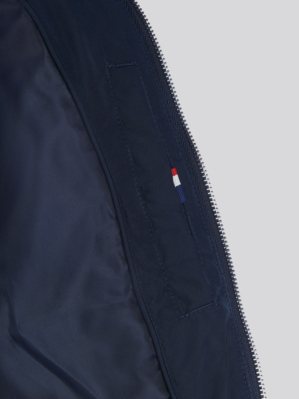 Mens Lightweight Quilted Collared Jacket in Dark Sapphire Navy