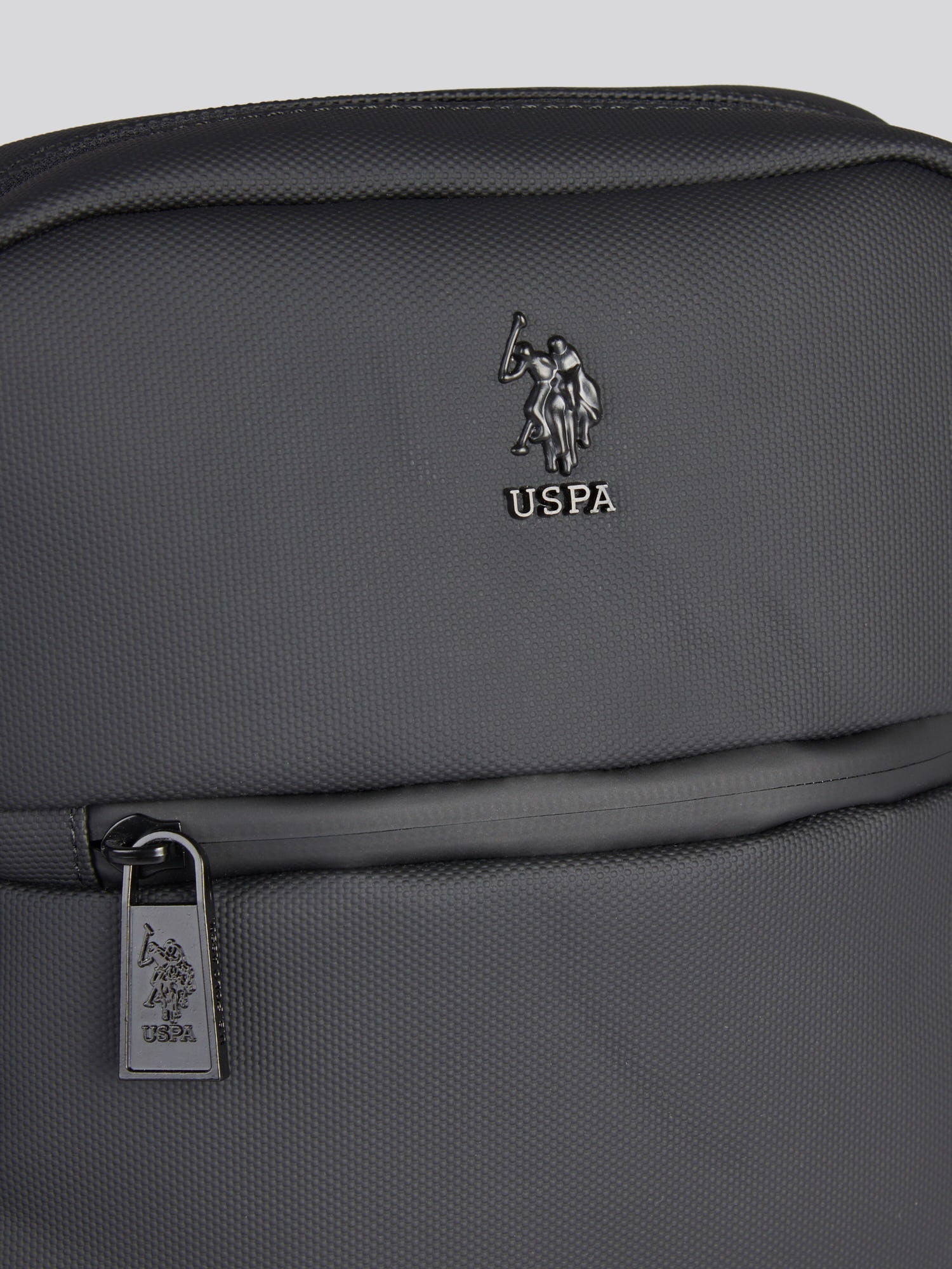 Mens Arrowhead Crossbody Bag in Black