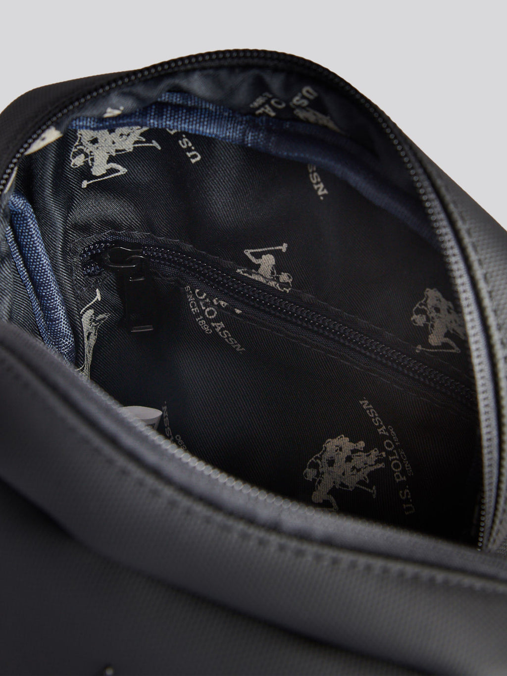 Mens Arrowhead Crossbody Bag in Black