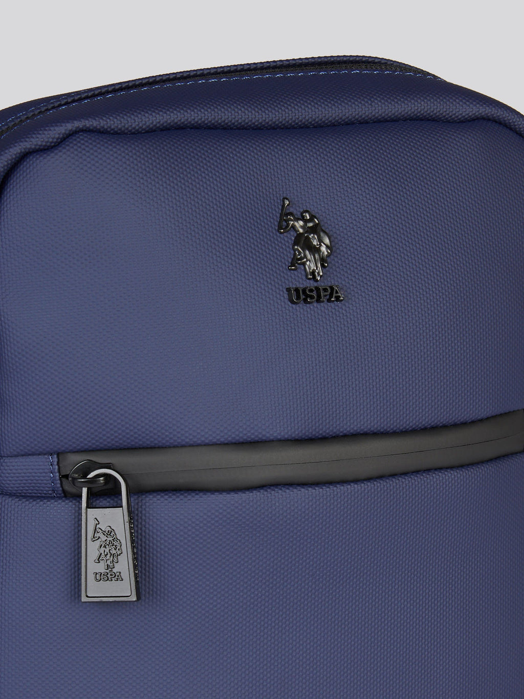 Mens Arrowhead Crossbody Bag in Navy