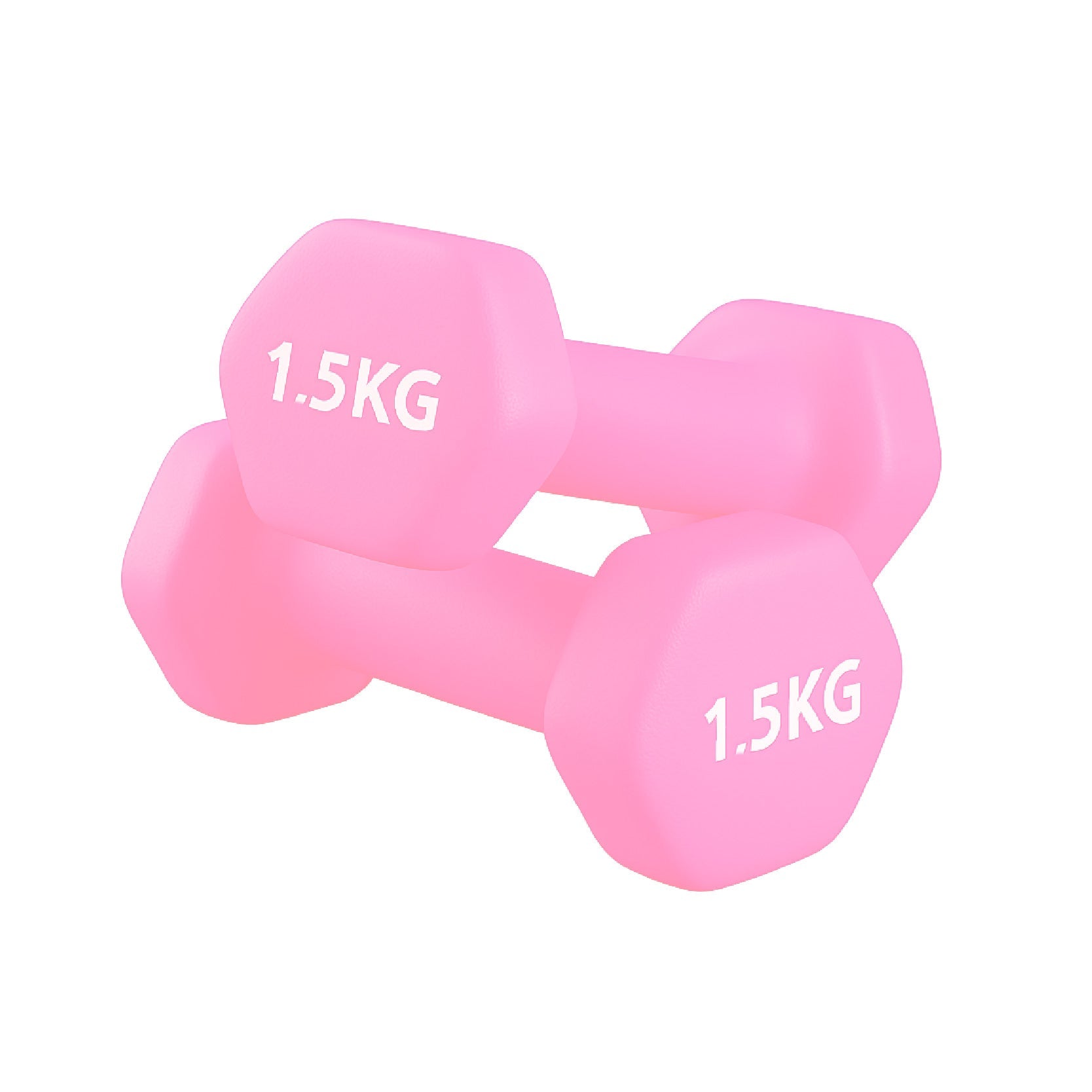 Neoprene Hex Dumbbells Pair & Set (0.5kg–10kg) – Anti-Roll, Non-Slip Grip, Strength Training Weights