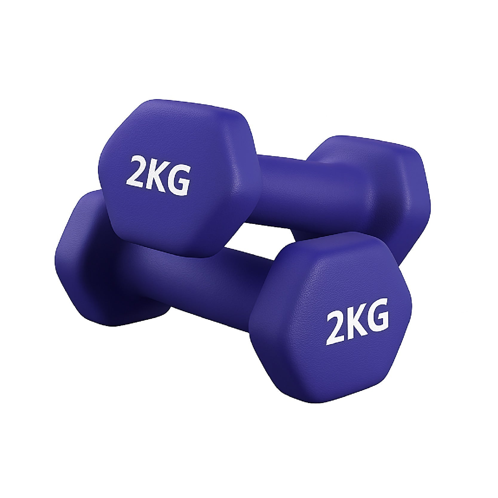 Neoprene Hex Dumbbells Pair & Set (0.5kg–10kg) – Anti-Roll, Non-Slip Grip, Strength Training Weights