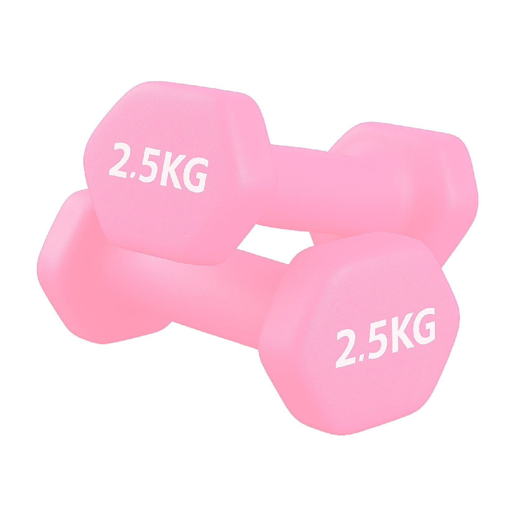Neoprene Hex Dumbbells Pair & Set (0.5kg–10kg) – Anti-Roll, Non-Slip Grip, Strength Training Weights
