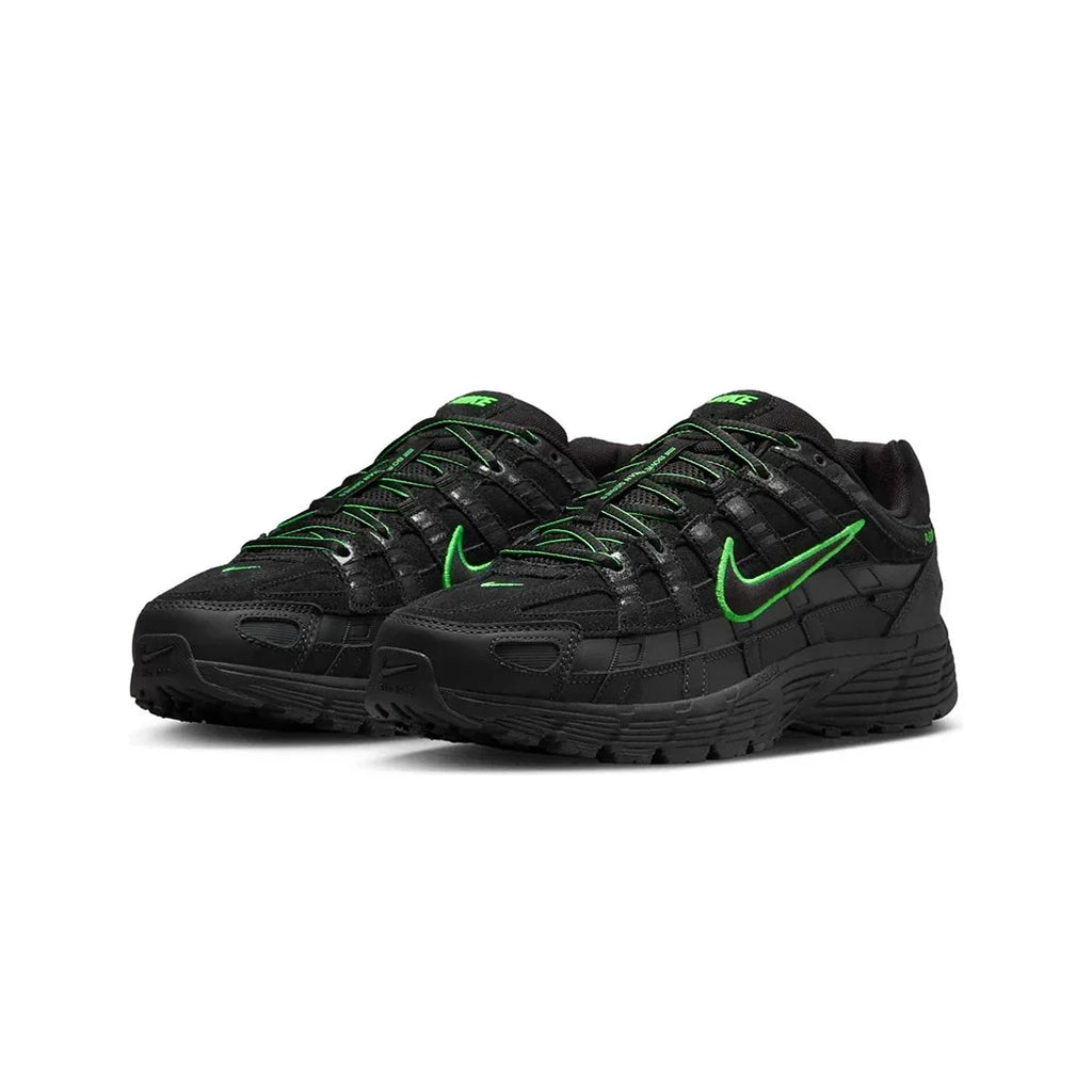 Nike P-6000 PRM Black Green Strike