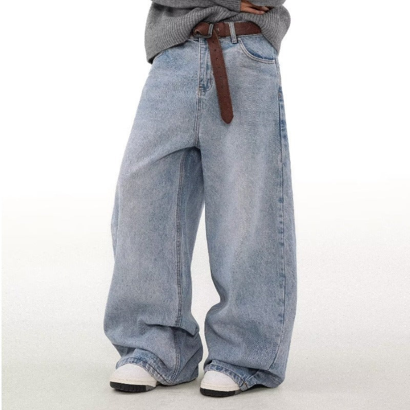 Men's Retro Straight Jeans