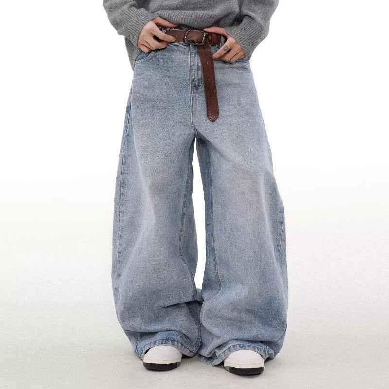 Men's Retro Straight Jeans