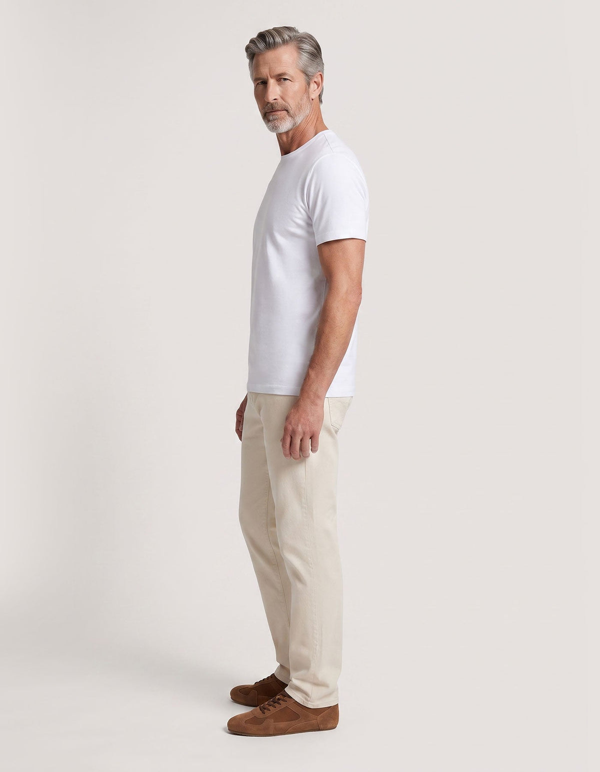 Pure Supima Cotton T-Shirt - White
