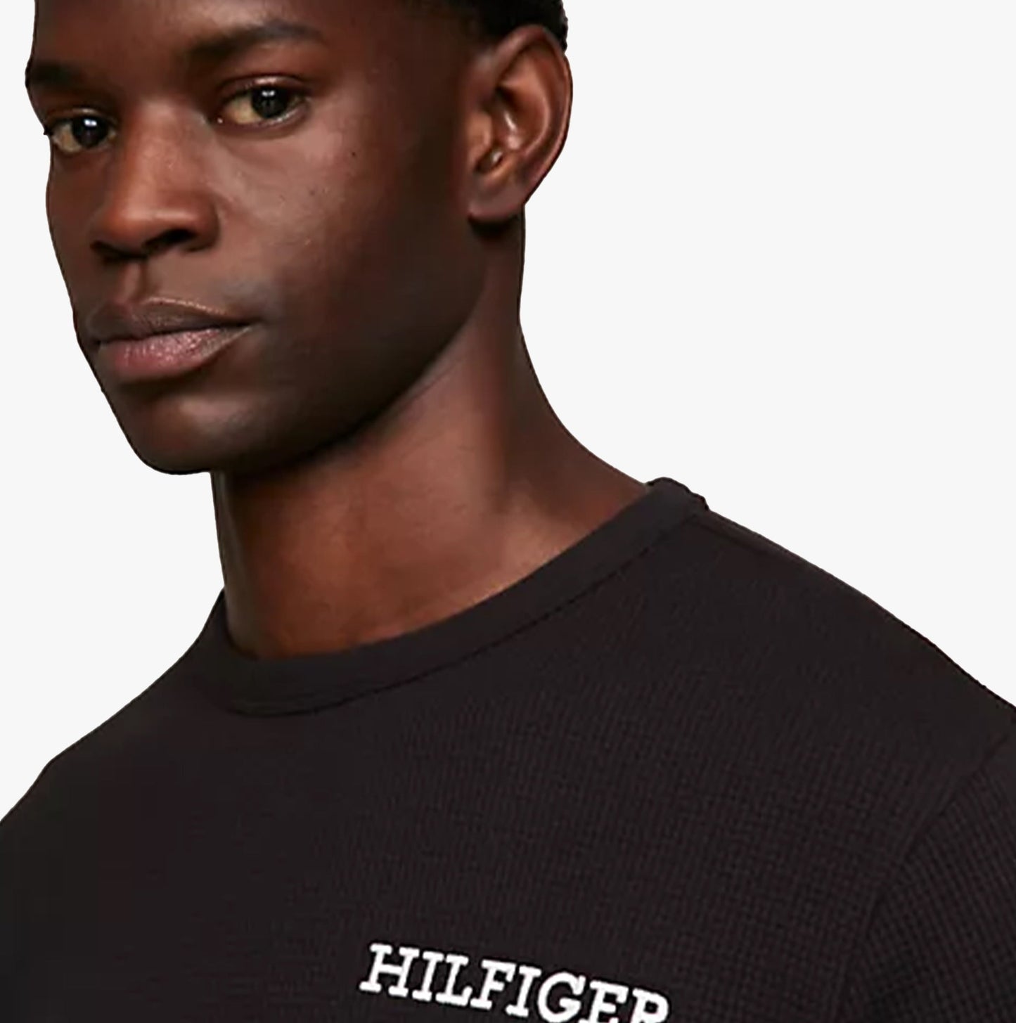 Tommy Hilfiger MONOTYPE Mens Lounge T-Shirt Black