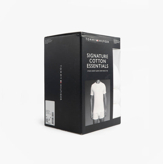 Tommy Hilfiger SS TEE Mens 3-Pack T-Shirts White