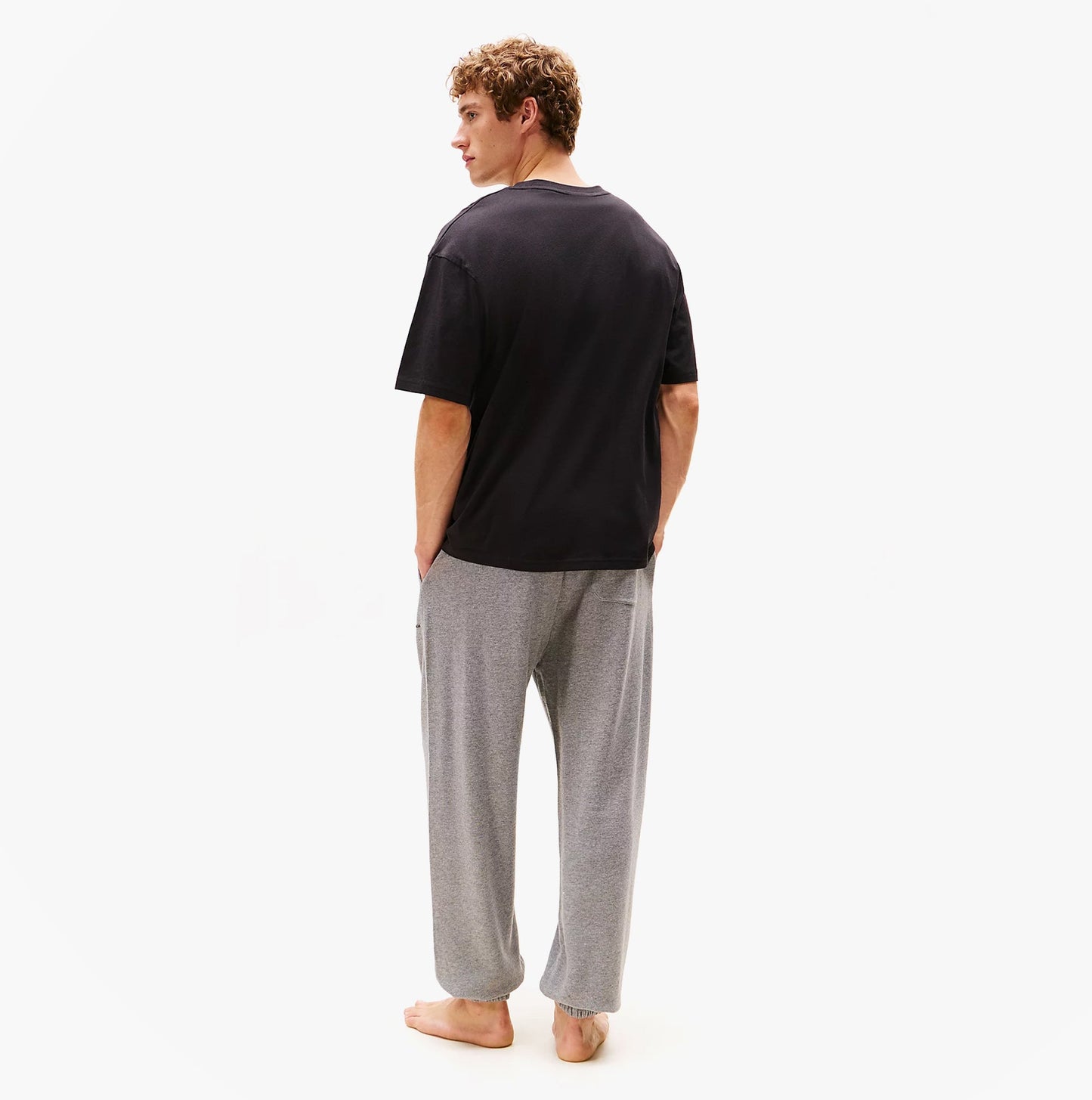 Tommy Hilfiger LOGO T-Shirt Mens Black