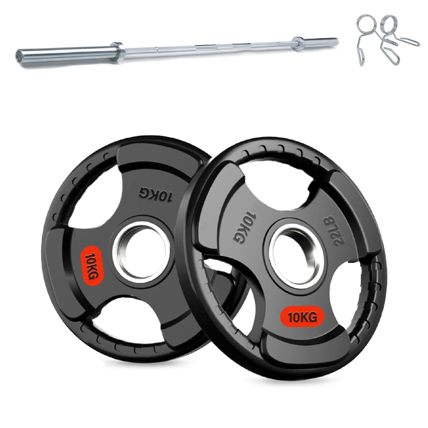 Tri-Grip Weight Plates