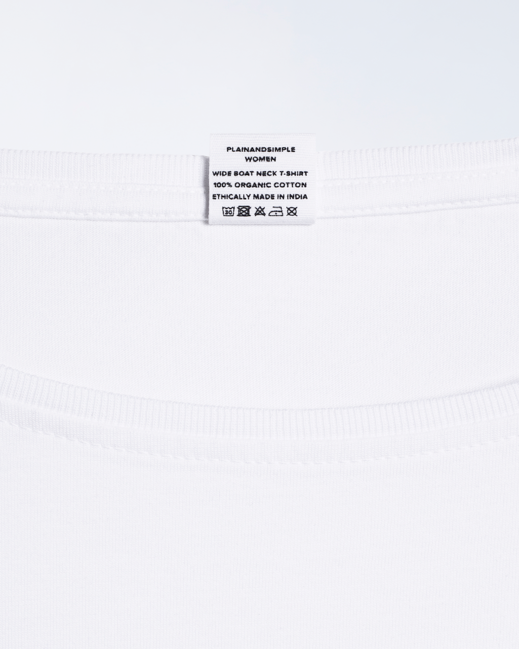 Wide Boat Neck T-Shirt
