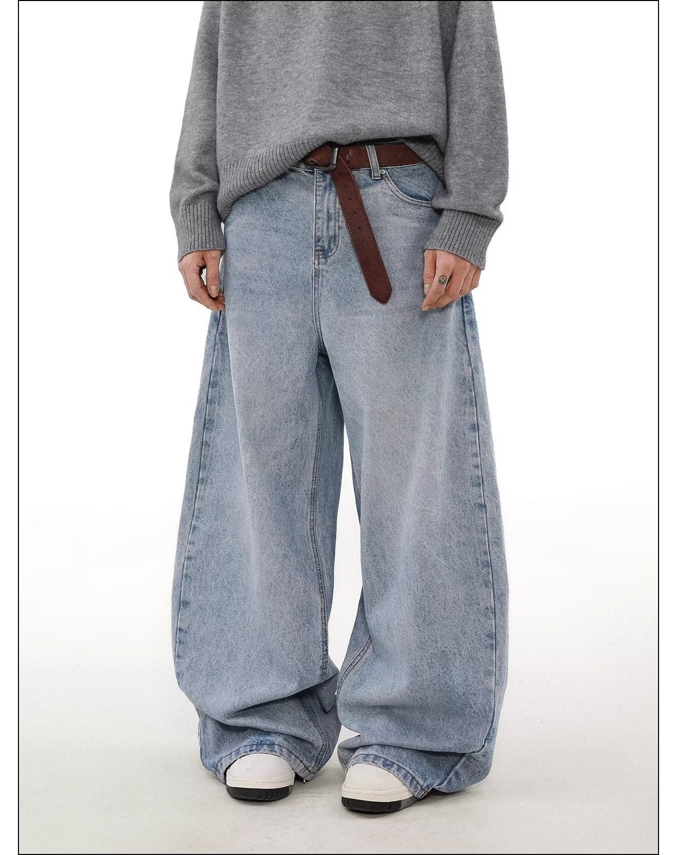 Men's Retro Straight Jeans