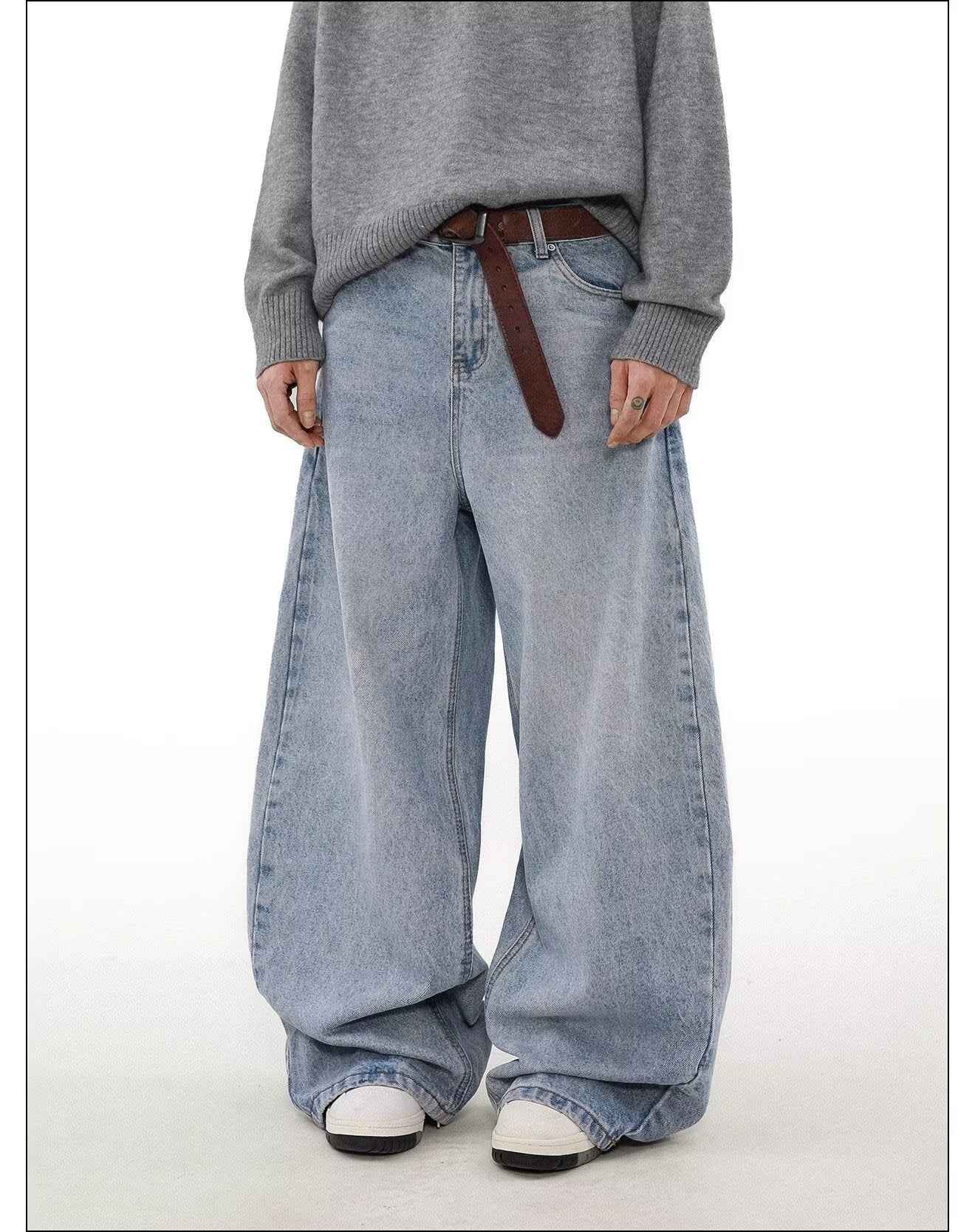 Men's Retro Straight Jeans