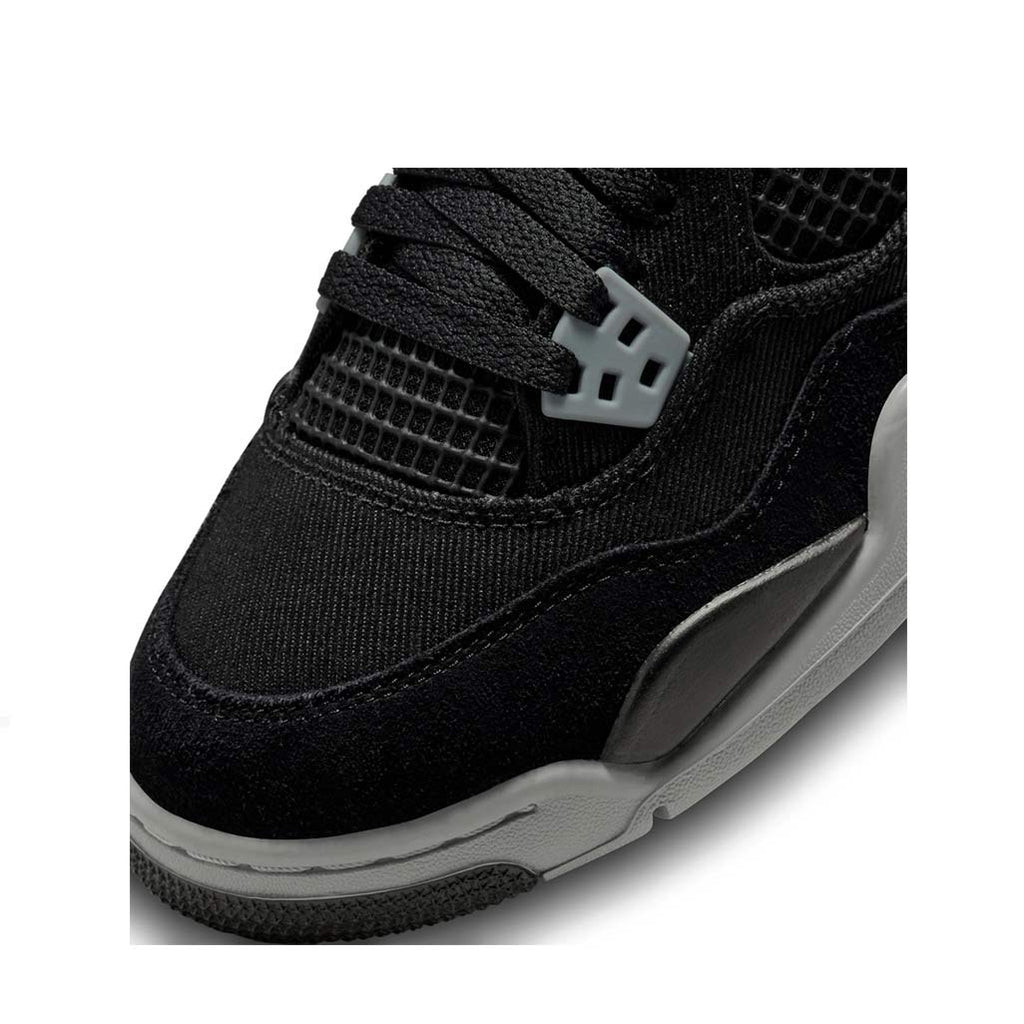 Air Jordan 4 Retro Black Canvas GS