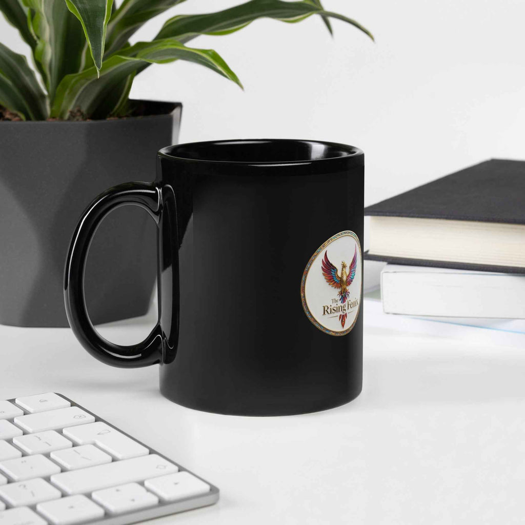 Fenix Black Glossy Mug
