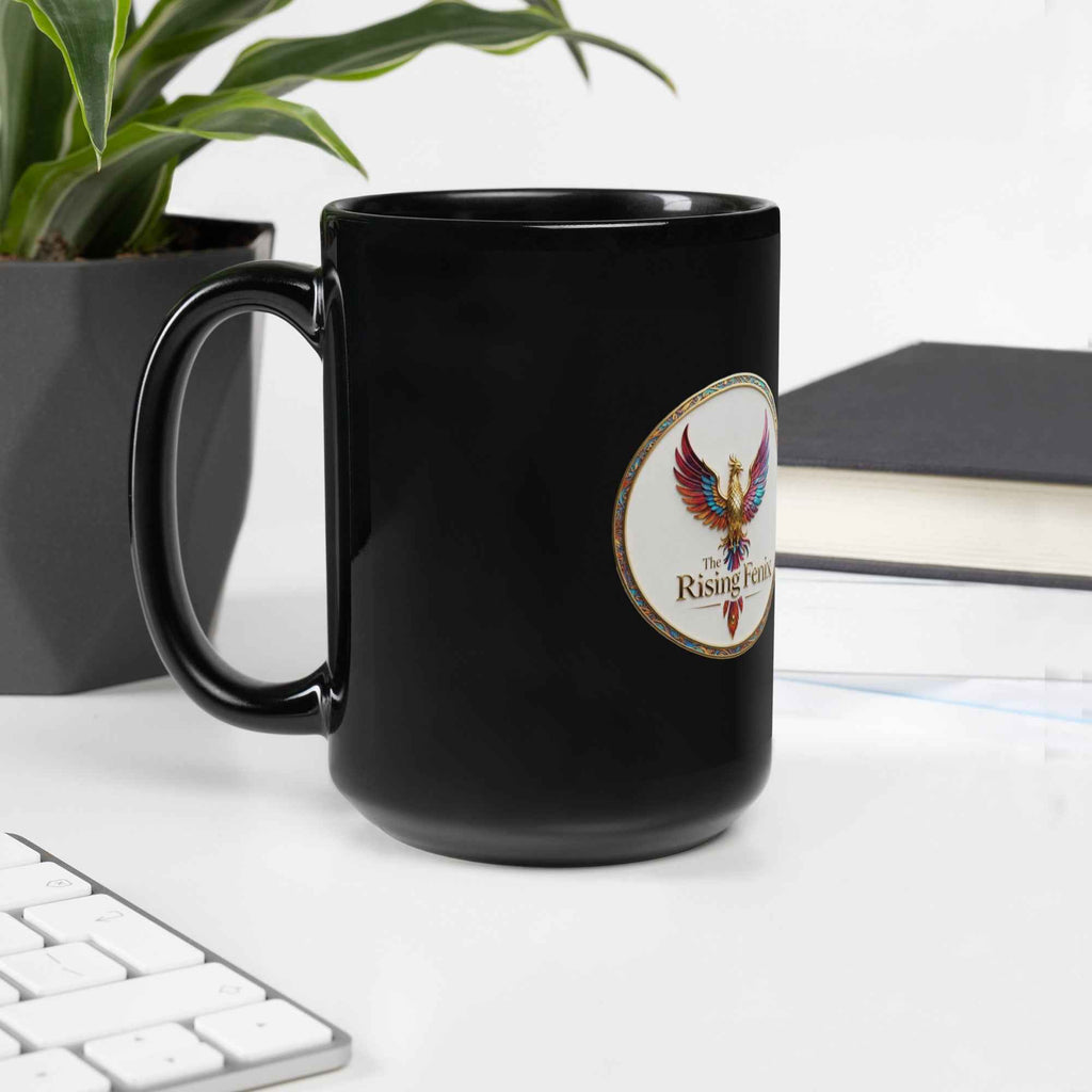 Fenix Black Glossy Mug